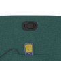 Sillón de masaje reclinable de tela verde oscuro en Sillones | Comprar online en Foru.es