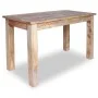 Recycled solid wood dining table 120x60x77 cm by vidaXL, Kitchen and dining tables - Ref: Foro24-244496, Price: 291,77 €, Dis...