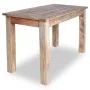 Recycled solid wood dining table 120x60x77 cm by vidaXL, Kitchen and dining tables - Ref: Foro24-244496, Price: 291,77 €, Dis...