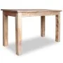 Recycled solid wood dining table 120x60x77 cm by vidaXL, Kitchen and dining tables - Ref: Foro24-244496, Price: 291,77 €, Dis...