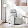 Sillón de masaje reclinable de tela gris nube en Sillones | Comprar online en Foru.es