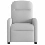 Sillón de masaje reclinable de tela gris nube en Sillones | Comprar online en Foru.es