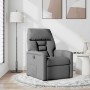 Sillón reclinable de tela gris oscuro en Sillones | Comprar online en Foru.es