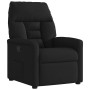 Sillón reclinable de tela negro en Sillones | Comprar online en Foru.es