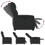 Sillón reclinable de tela negro en Sillones | Comprar online en Foru.es