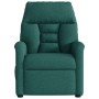 Sillón reclinable de tela verde oscuro en Sillones | Comprar online en Foru.es