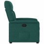 Sillón reclinable de tela verde oscuro en Sillones | Comprar online en Foru.es