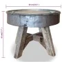 Silver recycled solid wood coffee table 60x45 cm by vidaXL, Coffee table - Ref: Foro24-244511, Price: 148,89 €, Discount: %