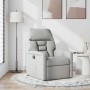 Sillón reclinable de tela gris nube en Sillones | Comprar online en Foru.es