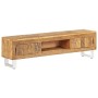 Mueble para TV madera maciza reciclada 140x30x40cm de vidaXL, Muebles TV - Ref: Foro24-246416, Precio: 313,12 €, Descuento: %