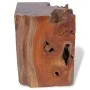 Solid teak wood stool by vidaXL, Folding stools and chairs - Ref: Foro24-243469, Price: 111,13 €, Discount: %