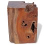 Taburete de madera maciza de teca de vidaXL, Taburetes y sillas plegables - Ref: Foro24-243469, Precio: 133,22 €, Descuento: %