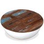 Mesa de centro de madera maciza reciclada blanca forma de bol de vidaXL, Mesas de centro - Ref: Foro24-245258, Precio: 148,54...