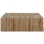 Mesa de centro de teca genuina 90x50x30 cm de vidaXL, Mesas de centro - Ref: Foro24-244556, Precio: 167,80 €, Descuento: %