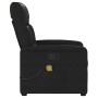 Sillón reclinable de masaje tela de microfibra negro en Sillones | Comprar online en Foru.es