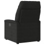 Sillón reclinable de masaje tela de microfibra negro en Sillones | Comprar online en Foru.es
