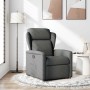 Sillón reclinable de tela gris oscuro en Sillones | Comprar online en Foru.es