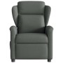 Sillón reclinable de tela gris oscuro en Sillones | Comprar online en Foru.es