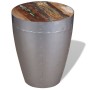 Taburete de aviador madera maciza reciclada de vidaXL, Taburetes y sillas plegables - Ref: Foro24-244243, Precio: 94,83 €, De...