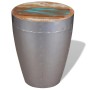 Taburete de aviador madera maciza reciclada de vidaXL, Taburetes y sillas plegables - Ref: Foro24-244243, Precio: 94,83 €, De...