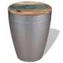 Fliegerhocker aus recyceltem Massivholz von vidaXL, Klapphocker und Stühle - Ref: Foro24-244243, Preis: 93,44 €, Rabatt: %