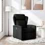 Sillón reclinable de tela negro en Sillones | Comprar online en Foru.es