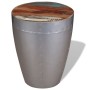 Taburete de aviador madera maciza reciclada de vidaXL, Taburetes y sillas plegables - Ref: Foro24-244243, Precio: 94,83 €, De...