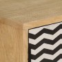 Aparador de madera de mango maciza 120x30x75 cm de vidaXL, Aparadores - Ref: Foro24-247341, Precio: 179,15 €, Descuento: %