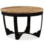 Mesa de centro madera maciza de mango sin tratar 60x40 cm de vidaXL, Mesas de centro - Ref: Foro24-244673, Precio: 201,49 €, ...