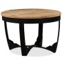 Mesa de centro madera maciza de mango sin tratar 60x40 cm de vidaXL, Mesas de centro - Ref: Foro24-244673, Precio: 201,49 €, ...