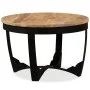 Mesa de centro madera maciza de mango sin tratar 60x40 cm de vidaXL, Mesas de centro - Ref: Foro24-244673, Precio: 199,75 €, ...