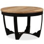 Mesa de centro madera maciza de mango sin tratar 60x40 cm de vidaXL, Mesas de centro - Ref: Foro24-244673, Precio: 201,49 €, ...