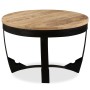 Mesa de centro madera maciza de mango sin tratar 60x40 cm de vidaXL, Mesas de centro - Ref: Foro24-244673, Precio: 201,49 €, ...