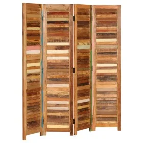 Biombo divisor de madera maciza reciclada 170 cm de vidaXL, Divisores de ambientes - Ref: Foro24-246411, Precio: 465,84 €, De...