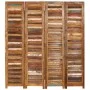 Biombo divisor de madera maciza reciclada 170 cm de vidaXL, Divisores de ambientes - Ref: Foro24-246411, Precio: 465,84 €, De...