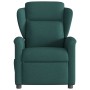 Sillón reclinable de tela verde oscuro en Sillones | Comprar online en Foru.es