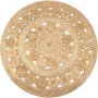 Round rug with braided jute design 150 cm by vidaXL, Rugs - Ref: Foro24-245344, Price: 59,82 €, Discount: %