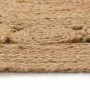 Round rug with braided jute design 150 cm by vidaXL, Rugs - Ref: Foro24-245344, Price: 59,82 €, Discount: %