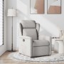 Sillón reclinable de tela gris nube en Sillones | Comprar online en Foru.es
