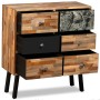 Aparador con 6 cajones teca maciza reciclada 70x30x76 cm de vidaXL, Aparadores - Ref: Foro24-245405, Precio: 249,31 €, Descue...