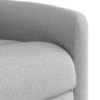 Sillón reclinable de tela gris nube en Sillones | Comprar online en Foru.es