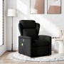 Sillón reclinable de masaje de tela negro en Sillones | Comprar online en Foru.es