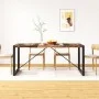 Solid recycled wood dining table 180 cm by vidaXL, Kitchen and dining tables - Ref: Foro24-243999, Price: 252,54 €, Discount: %