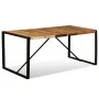Solid recycled wood dining table 180 cm by vidaXL, Kitchen and dining tables - Ref: Foro24-243999, Price: 252,54 €, Discount: %