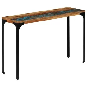 Mesa consola madera maciza reciclada 120x35x76 cm de vidaXL, Mesas auxiliares - Ref: Foro24-247323, Precio: 125,54 €, Descuen...