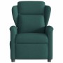 Sillón de masaje reclinable de tela verde oscuro en Sillones | Comprar online en Foru.es
