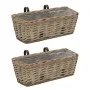 Jardinera de balcón con forro PE 40 cm 2 unidades de vidaXL, Maceteros y jardineras - Ref: Foro24-246828, Precio: 26,43 €, De...