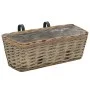 Jardinera de balcón con forro PE 40 cm 2 unidades de vidaXL, Maceteros y jardineras - Ref: Foro24-246828, Precio: 26,43 €, De...
