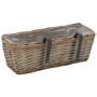 Jardinera de balcón con forro PE 40 cm 2 unidades de vidaXL, Maceteros y jardineras - Ref: Foro24-246828, Precio: 33,13 €, De...