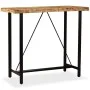Mesa de bar de madera maciza reciclada 120x60x107 cm de vidaXL, Mesas de cocina y de comedor - Ref: Foro24-245440, Precio: 27...